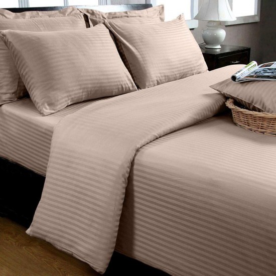 Постільна білизна євро 200*220 страйп-сатин люкс (11952) TM KRISPOL Україна