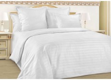 Постельное белье евро 200*220 страйп-сатин люкс 4 наволочки (17246) TM KRISPOL Украина