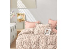 Двуспальный комплект постельного белья на молнии 180*220 Сатин Люкс (23660)