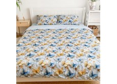 Постельное белье двуспальное евро 200*220 3D премиум ранфорс (24300)