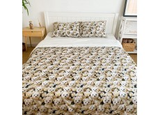 Постельное белье двуспальное 180*220 3D премиум ранфорс (24276)