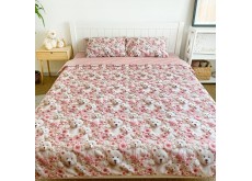 Постельное белье полуторное 150*220 3D премиум ранфорс (24261)