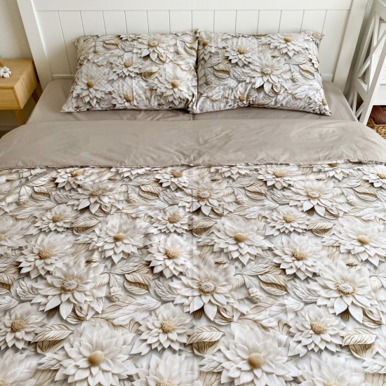 Постельное белье семейное 3D премиум ранфорс (24309)