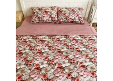 Постельное белье двуспальное 180*220 3D премиум ранфорс (24282)