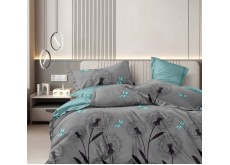 Семейный комплект постельного белья на молнии Сатин Люкс