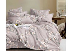 Двуспальный комплект постельного белья евро 200*220 ранфорс на молнии