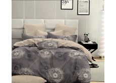Двуспальный комплект постельного белья евро 200*220 ранфорс на молнии