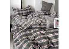 Двуспальный комплект постельного белья евро 200*220 ранфорс на молнии