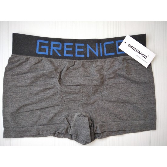 Боксеры мужские Greenice бесшовные серые темный пояс XL\XXL 4430 Боксеры мужские Greenice бесшовные серые темный пояс XL\XXL 4430