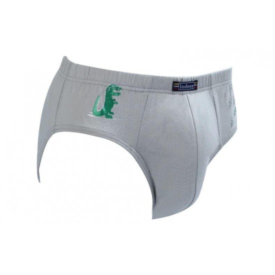 Трусики плавки дитячі Indena бавовна сірий світлий 2-4 роки