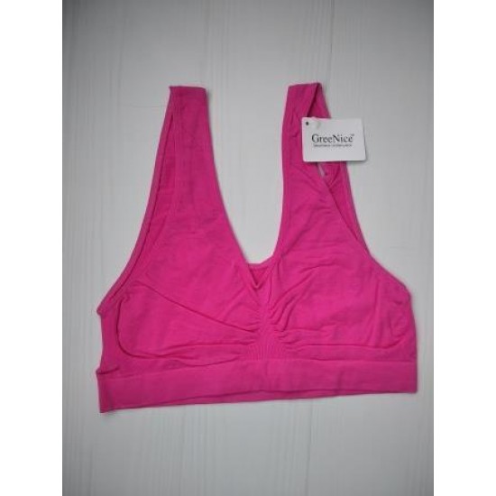 Топ Greenice бесшовный маечкой малиновый L\XL 7266