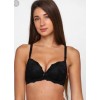 Бюстгальтер Donafen кружевной push up черный 85С 8228