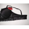 Бюстгальтер HAN кружевной бюстье черный 80D 6894 Бюстгальтер HAN кружевной бюстье черный 80D 6894