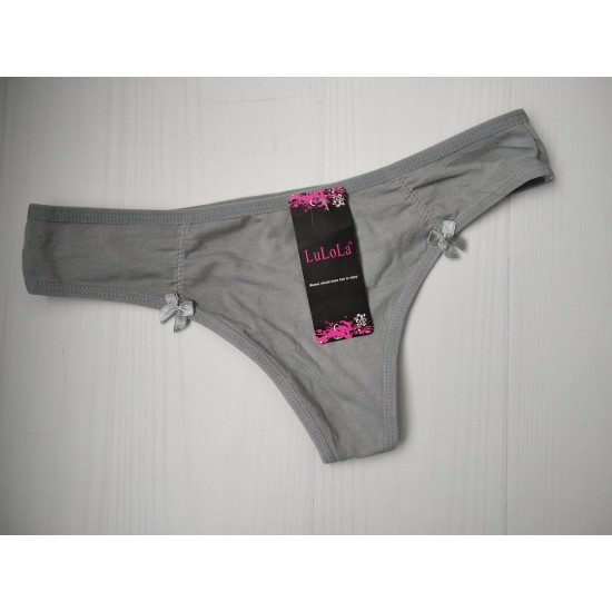 Трусики LuLoLa стрінги сірі XL 42\44 69511