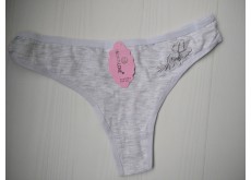 Трусики стрінги бавовна сірий XXL 48 756