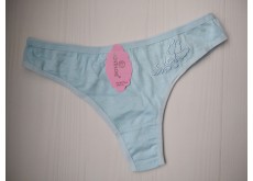 Трусики стрінги бавовна блакитний XL 46 756