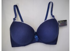 Бюстгальтер YYG гладкий синий 75С Бюстгальтер YYG гладкий синий 75С