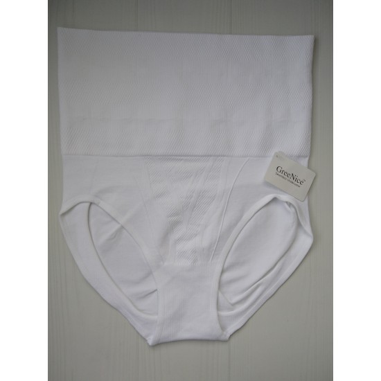 Женские трусы GreeNice с плотной утяжкой и коррекцией белый L\XL 2481