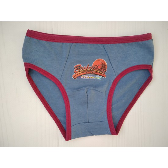 Трусики плавки для хлопчиків з м'ячем синій темний 3-5 років