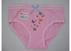 Трусики для дівчаток Donella бавовна метелики рожевий 3\5 років