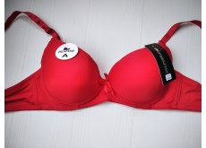 Бюстгальтер Benfish гладкий Push up червоний 80А 281