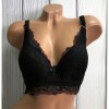 Бюстгальтер WeiyeSi бюстье кружево тонкий поролон черный 90D 1858 Бюстгальтер WeiyeSi бюстье кружево тонкий поролон черный 90D 1858