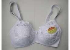 Бюстгальтер Yalisi на тонком поролоне кружево белый 90Е 8125