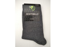 Шкарпетки чоловічі MONTEBELLO бамбук сірий темний 41-44