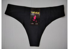 Трусики стринги Lulola бесшовные черный M 46 335