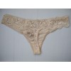 Трусики стрінги Annajolly мереживні бежевий M 7313
