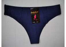 Трусики стринги Lulola бесшовные синий L 48 335