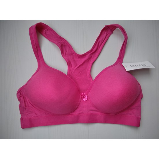 Топ Lemila спортивный борцовка малиновый 85D 3507