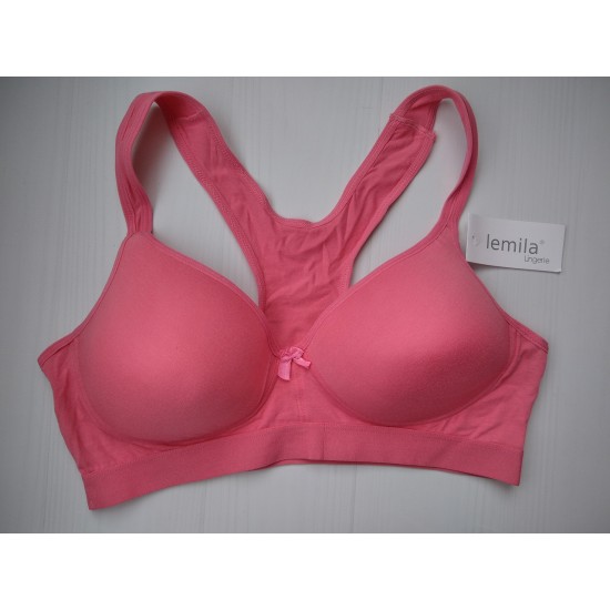 Топ Lemila спортивный борцовка персиковый 80D 3507