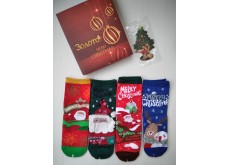 Набор новогодних носков Золото женские 36-41 2234