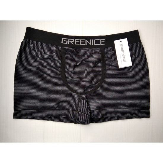Боксеры мужские Greenice бесшовные черный M\L 7648