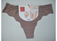 Трусики стрінги UOKIN безшовні кава з молоком XL 46-48 3807