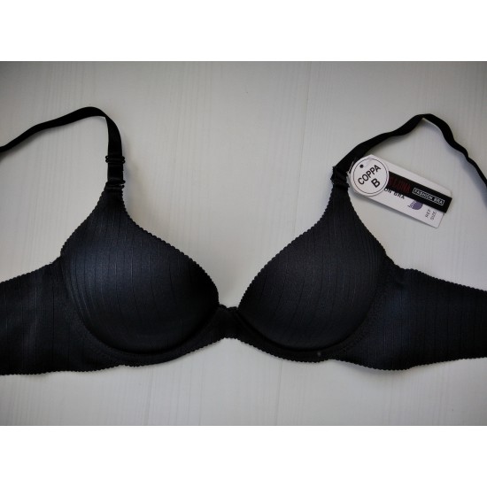 Бюстгальтер Miss Luna бесшовный push up рука Адама черный 80В 8506