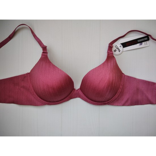 Бюстгальтер Miss Luna бесшовный push up рука Адама розовый 85В 8506