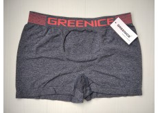 Боксеры мужские Greenice бесшовные серые оранжевый пояс M\L 4460
