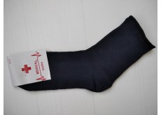 Носки женские Medical без резинки темно синий 36-41
