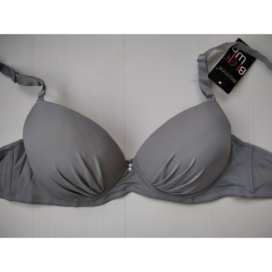 Бюстгальтер Biweier super push up серый 80В 2199
