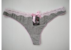 Трусики стринги Biweier серые XXL 46\48 2061 Трусики стринги Biweier серые XXL 46\48 2061
