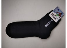 Носки мужские термо махровые черный 40-44