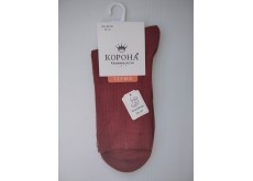 Носки термо женские Корона кашемир бордовый 36-41