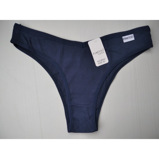 Трусики женские Finetoo хлопок синий XL 48\50 В002 Трусики женские Finetoo хлопок синий XL 48\50 В002