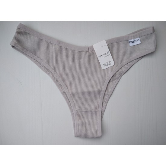 Трусики женские Finetoo хлопок кофе с молоком XL 48\50 В002 Трусики женские Finetoo хлопок кофе с молоком XL 48\50 В002