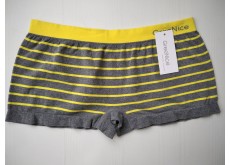 Трусики шортики Greenice бесшовные серо-желтый  XXL\XXXL 3277