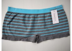 Трусики шортики женские Greenice бесшовные голубой с серым XL\XXL 3277