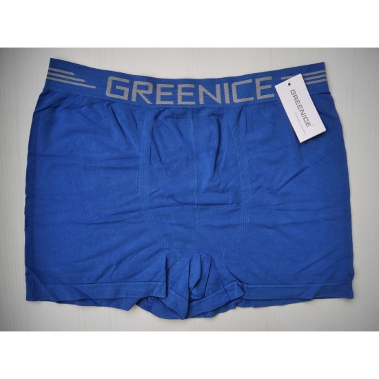 Мужские боксеры Greenice бесшовные синий XXXXL\XXXXXL 4837