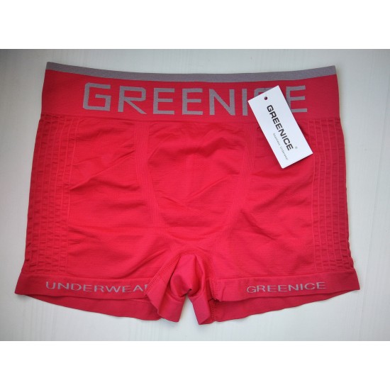 Боксеры мужские Greenice бесшовные красный XL\XXL 7723